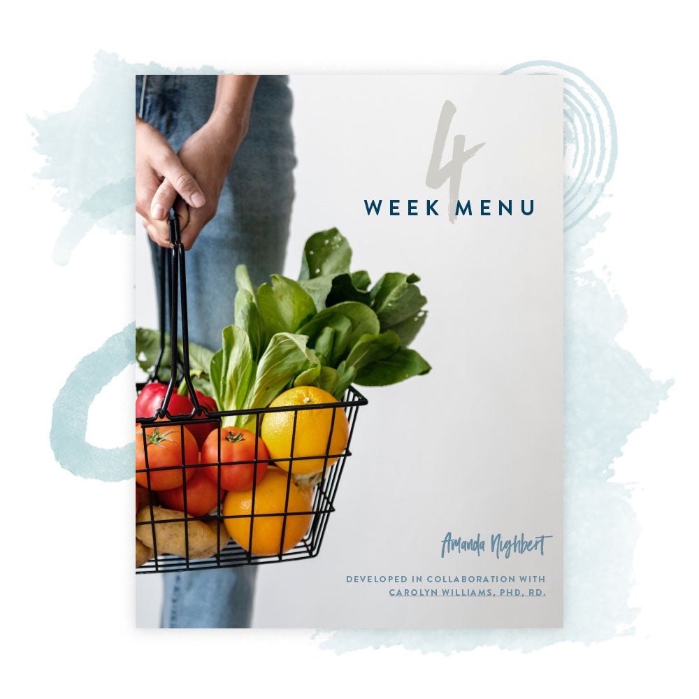 Four Week Meal Plan E-Book